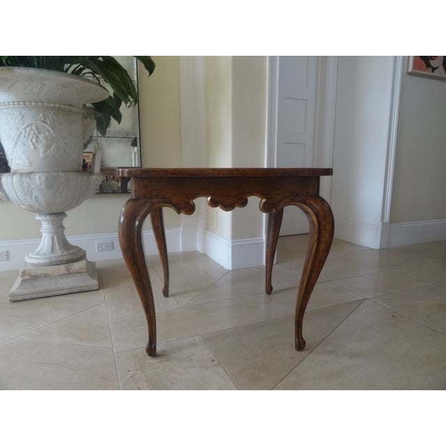 Vintage Minton Spidell Walnut Table For Sale - Image 9 of 10