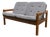 Mid-Century Modern Danish Teak Loveseat by Domino Møbler, Denmark For Sale