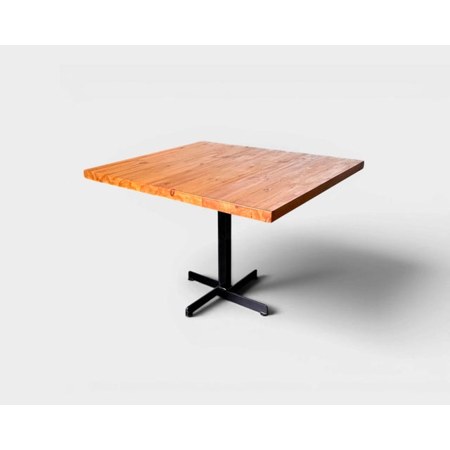 Dining Table attributed to Charlotte Perriand for Les Arcs, France, 1960s For Sale - Image 15 of 15