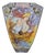Vintage Art Nouveau Vase in Glass, 1950 For Sale
