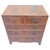 Wood Georgian Style Flame Mahogany Chest of Drawers, 1900s For Sale - Image 7 of 7