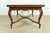 Baker Furniture Style French Provincial Louis XV Carved Oak Extension Dining Table, Circa 1960s For Sale - Image 13 of 15