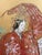 Vintage Japanese Signed 3d Raised Artwork on Gold Leaf Panel For Sale - Image 4 of 7