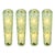 Green Monumental Green Murano Glass Wall Sconces by Simoeng, Set of 4 For Sale - Image 8 of 8