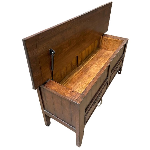 19th Century Style Walnut Chest For Sale - Image 12 of 12