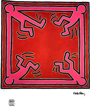 Keith Haring, Pop Art Composition, Print