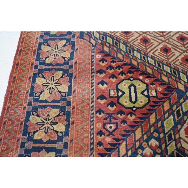 Antique Kashan Rug 4'7'' x 7'0'' For Sale - Image 10 of 10
