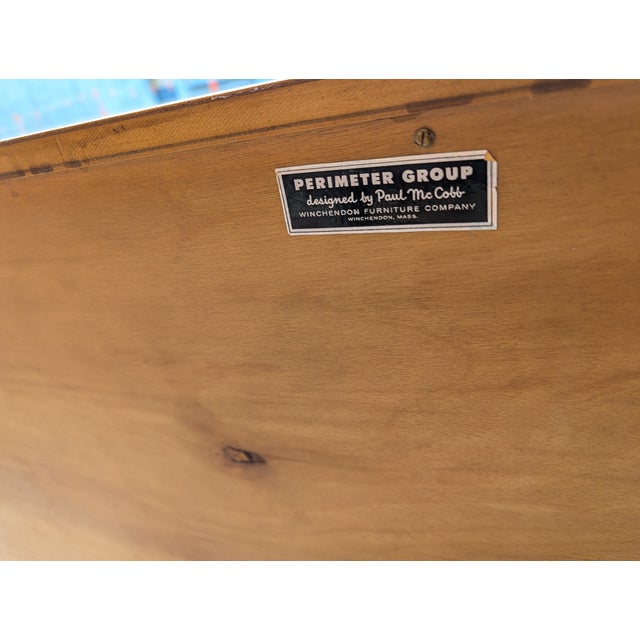 Mid-Century Modern Mid-Century Modern Perimeter Group Storage Cabinet Designed by Paul McCobb For Sale - Image 3 of 9