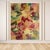 This oversized oil and mixed media painting on canvas by Susan Foley is named "Sun Kissed" and can be hung vertically or...