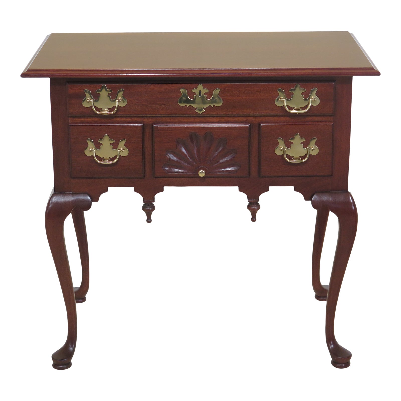 Councill Craftsmen Mahogany Queen Anne New England Style Lowboy Chairish
