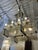 1920s Sabino French Wavy Glass and Nickel Chandelier For Sale - Image 9 of 12