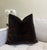 Not Yet Made - Made To Order Brown 20x20 Velvet Throw Pillow With Feather Down Insert For Sale - Image 5 of 5