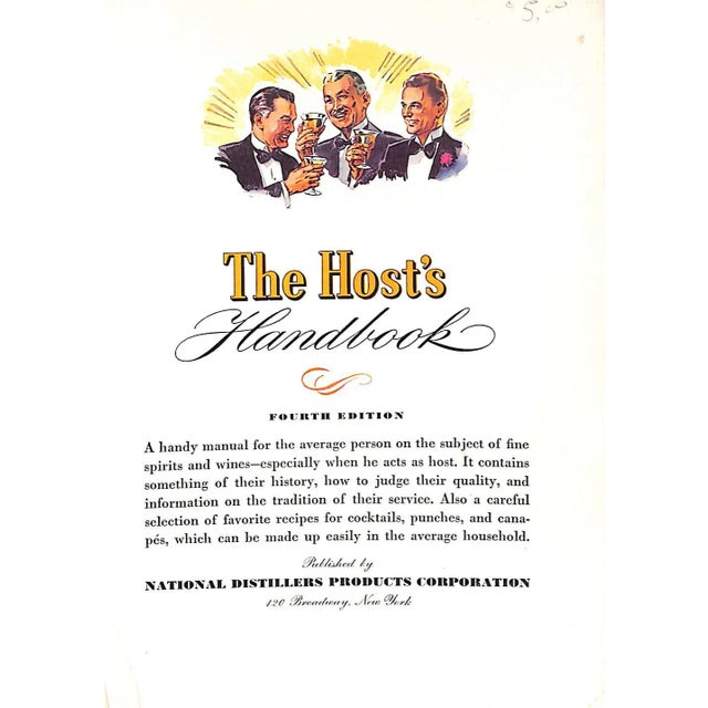 Art Deco The Host's Handbook For Sale - Image 3 of 4