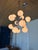 Mid-Century Modern 1970’s Mid-Century Modern Lightolier 12-Light Atomic Chrome & Milk Glass Sputnik Chandelier For Sale - Image 3 of 12