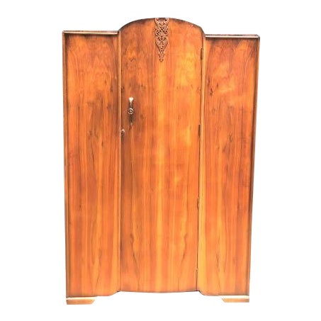 1920s 30s Art Deco Wooden Armoire Chairish