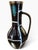 Striking vintage Fohr Keramik ceramic pitcher/vase from West Germany, featuring a wonderfully graphic mid-century design...