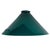 1920s Art Deco Banker/Poker Brass Hanging Ceiling Light W/ 10" Green Glass Shade For Sale In Los Angeles - Image 6 of 13