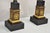 Late 19th Century Late 19th Century French Empire Tall Bronze & Marble Lighted Candelabra Torchiere Floor Lamps - a Pair For Sale - Image 5 of 18