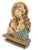 Italian Anri Italy Wood Madonna With Diadem Mary Child Angel Juan Ferrandiz Wall Plaque For Sale - Image 3 of 11