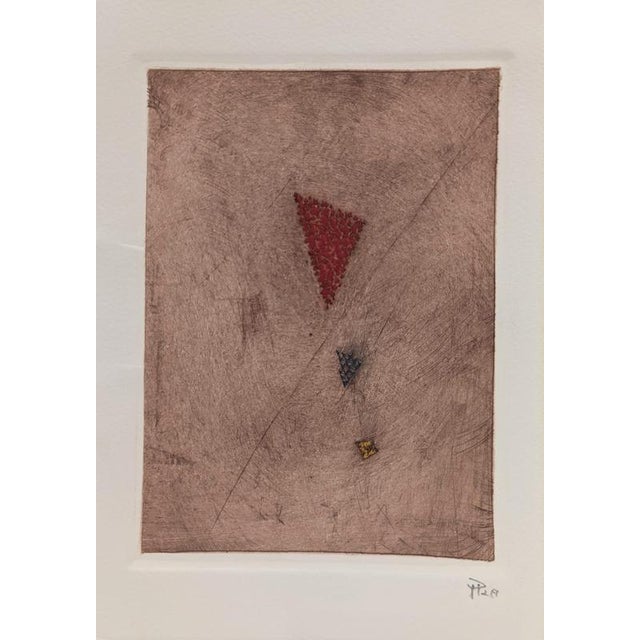 Engraving, 2007 24.00 cm. x 18.00 cm. 9.45 in. x 7.09 in. (paper) 18.00 cm. x 13.00 cm. 7.09 in. x 5.12 in. (image) Piza's...