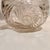 Vintage Large Heavy Clear Pressed Glass Pinwheel Star Pattern Lidded Bowl Cookie Jar For Sale In Detroit - Image 6 of 16