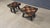 1960s Vintage Rustic Wooden Stools, 1960s, Set of 2 For Sale - Image 5 of 13