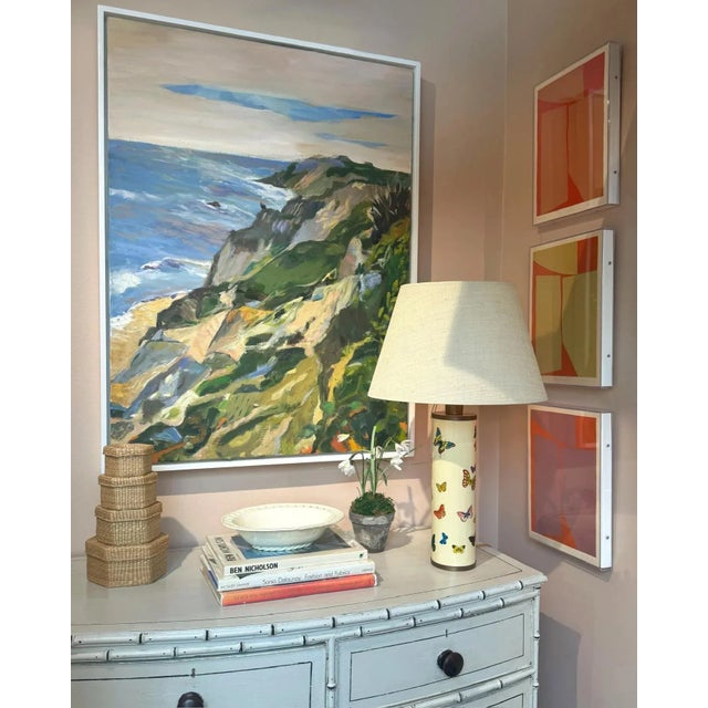 Purple 1970s Vintage Color Study 2, Framed For Sale - Image 8 of 8