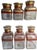 Glass Antique Pharmacy Apothecary Jars - Set of 6 For Sale - Image 7 of 12