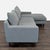 Interior Define Interior Define Sloan Modern Gray Sectional Sofa With Chaise For Sale - Image 4 of 9