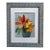 Impasto Floral Painting by California Artist For Sale