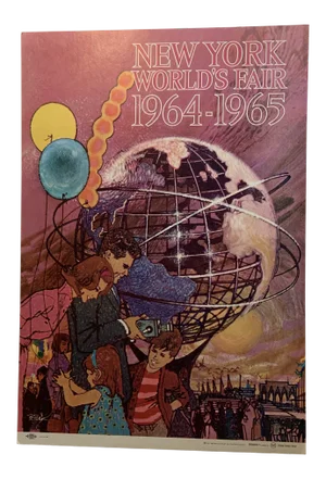 Americana York World's Fair Mounted Poster 1964 1965