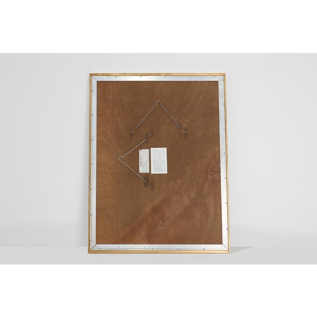 20th Century Hollywood Regency Deknudt Mirror in Gilt Frame, Belgium, 1980s For Sale - Image 9 of 11