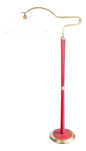 Floor Lamp in the style of Angelo Lelli, 1940s