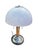 1970s Vintage Mid Century Modern Mushroom Style Dome Table Lamp in Chrome For Sale - Image 5 of 6