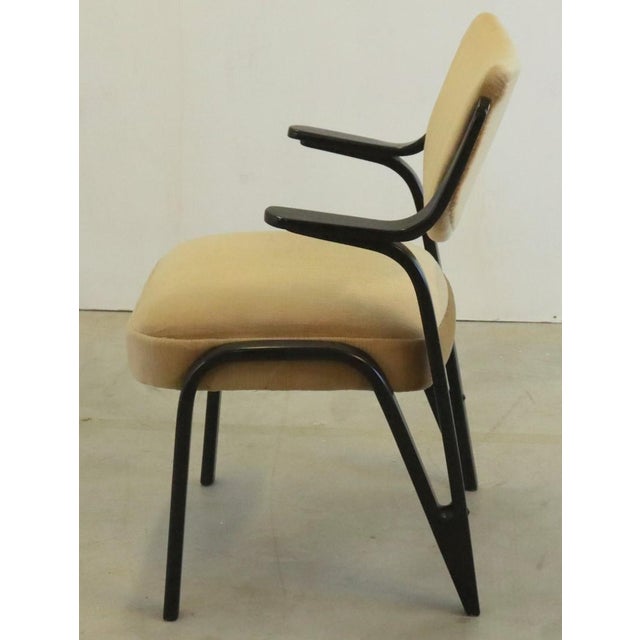 Vintage Fehrbellin Armchair in Wood & Fabric For Sale - Image 5 of 15