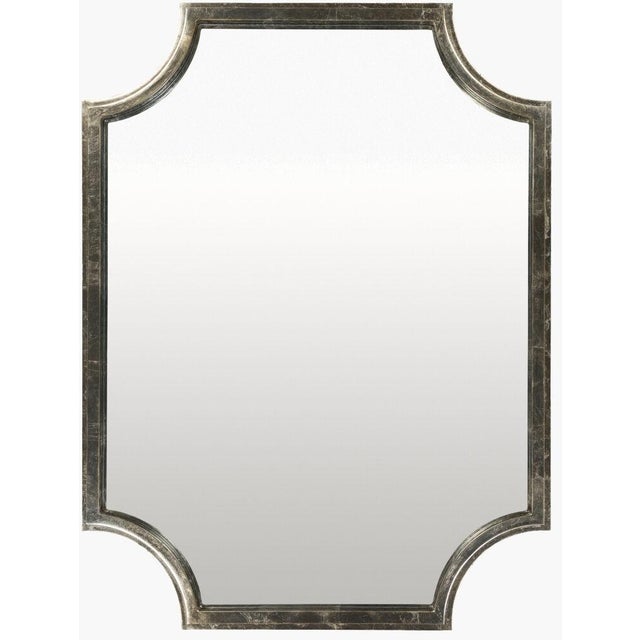 Traditional Joslyn Accent Mirror Silver For Sale - Image 3 of 3