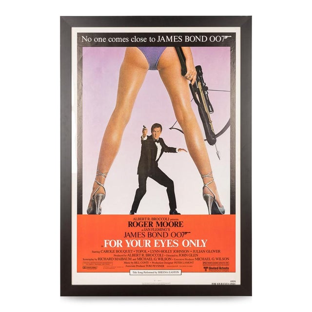 Original James Bond for Your Eyes Only Poster, 1981 For Sale - Image 12 of 12