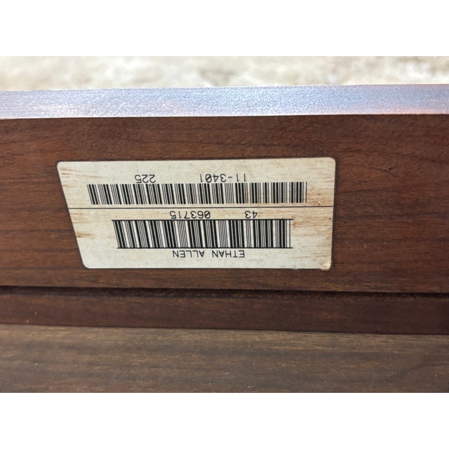 Ethan Allen Demilune Table For Sale - Image 11 of 11