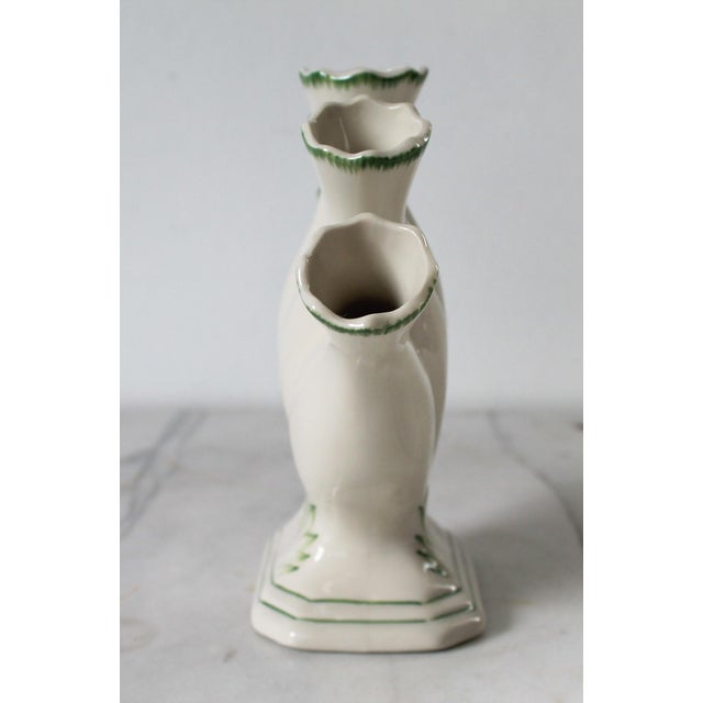 Ceramic Vintage Ceramic Tulipiere Five Finger Vase - Andrea by Sadek For Sale - Image 7 of 8