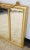 Neoclassical Late 20th Century Ethan Allen Gold Guilt Bevel Edged Triple Hanging Mirror Mantel Mirror For Sale - Image 3 of 6