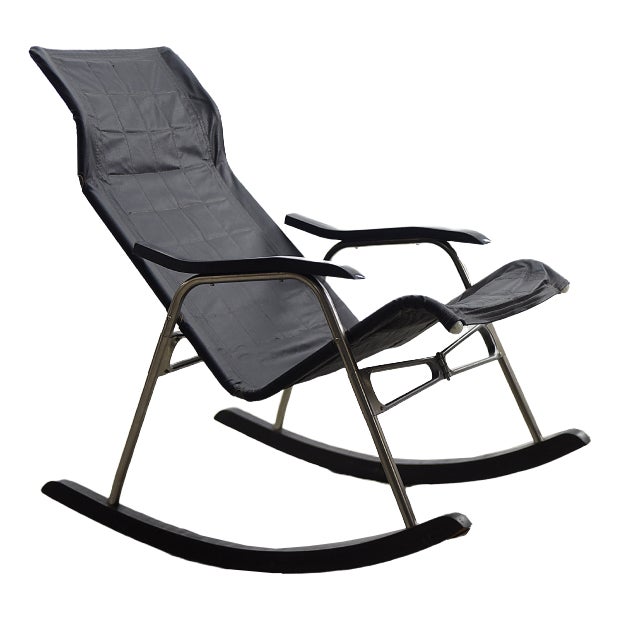 Postmodern Rocking Chair by Takeshi Nii, 1950s | Chairish