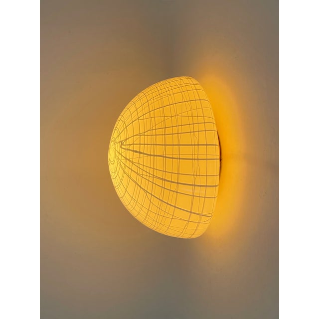 Acquarius 20 by la murrina stunning vintage table lamp from the 1990s, unused, featuring beautiful murano glass. It has a...