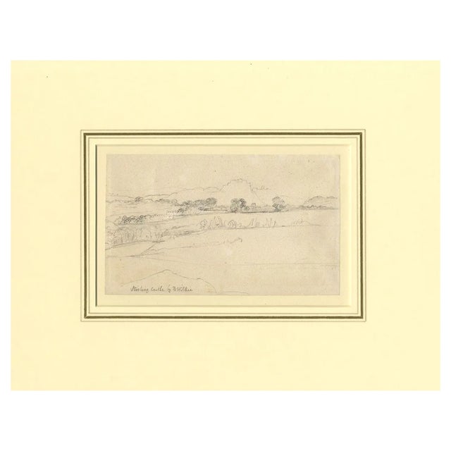 After Sir David Wilkie RA, Stirling Castle, Early 19th Century, Graphite Drawing For Sale