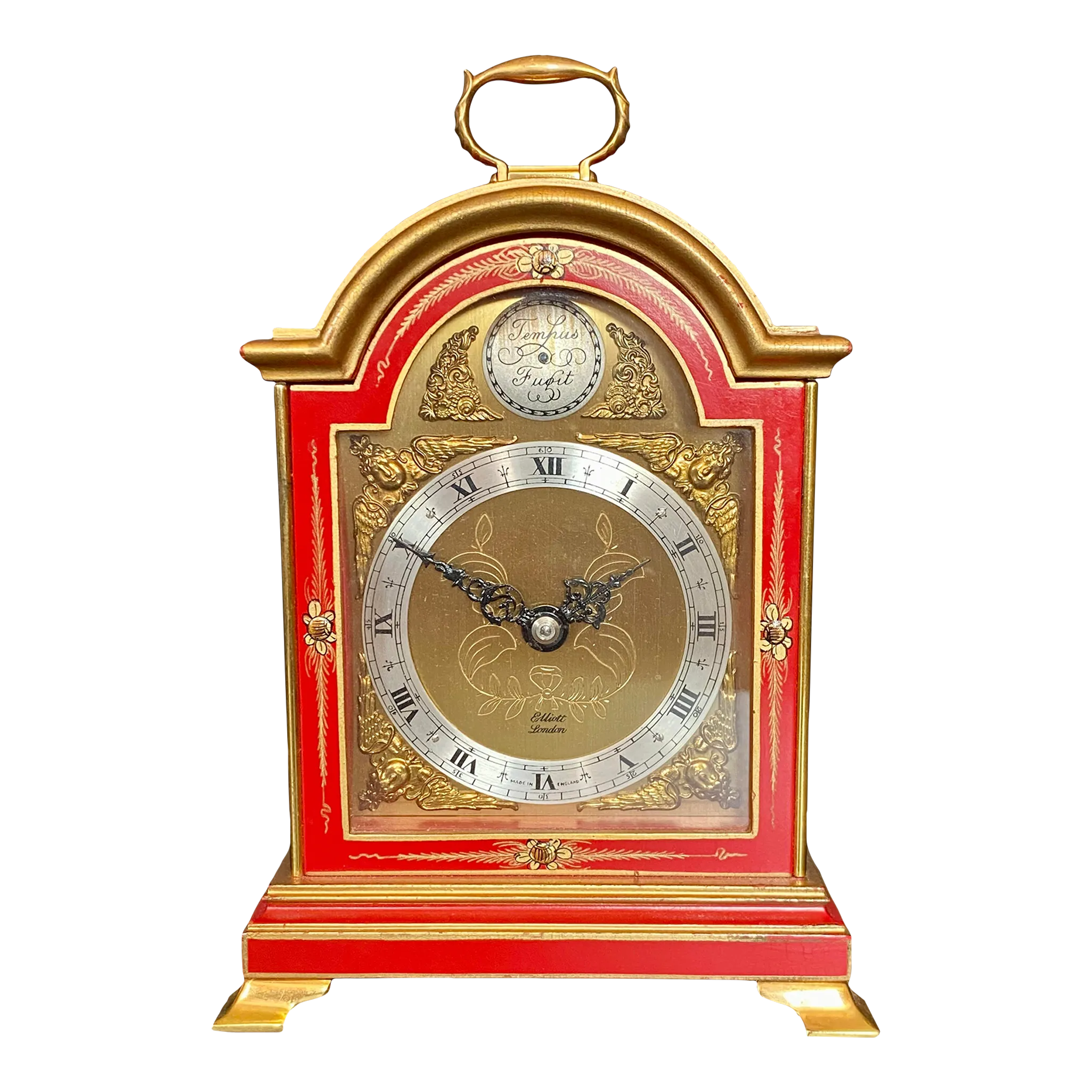 Mid 20th Century Elliott London Painted Gilt Chinoiserie Bracket