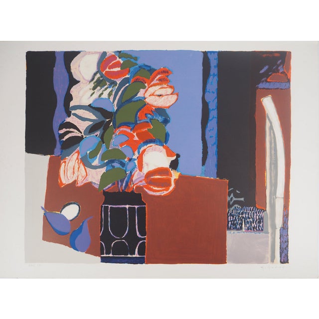 Gabriel Godard, Nature morte aux poires, Lithograph For Sale