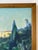 Large French Vintage Mediterranean Coastal Seascape Oil Painting on Canvas, Wood Framed For Sale - Image 13 of 18