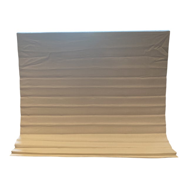 Restoration Hardware White Linen Roman Shade Chairish