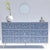 Not Yet Made - Made To Order Arabesque Bone Inlay Six-Drawer Dresser - Blue by House of Jaipur For Sale - Image 5 of 6