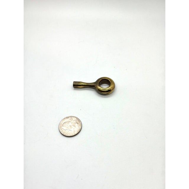 2010s Baker Knob Pull Satin Brass For Sale - Image 5 of 5