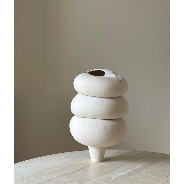 Contemporary Modder Soul Softness Ceramic Sculpture by Françoise Jeffrey For Sale - Image 3 of 8